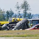 One dead and four injured after Czech military helicopter crashes at air base