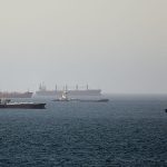 Oil tanker hit by ‘unknown projectile’ in Strait of Hormuz, British military says