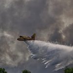Wildfire spreads in southeastern France as firefighters battle blaze