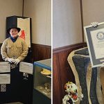 Dinosaur-loving nine-year-old boy recognised by Guinness World Records as youngest museum curator