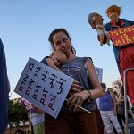 Israeli protesters march in Tel Aviv against West Bank settler violence