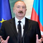 Aliyev says former Russian and German officials were in Baku for possible meeting over Ukraine