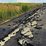 Man remanded in custody in Poland after driving tractor onto fresh asphalt and churning up road
