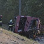 At least 12 people killed in a Polish tourist bus crash in Hungary