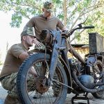 Wehrmacht motorbike from the Danube brings siege of Budapest to life