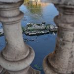 Drought reveals Emperor Nero’s bridge beneath Rome’s Tiber river