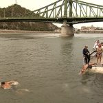 Nearly one thousand people swim across Danube in Budapest for first crossing in six years