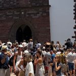 Wedding at Funchal cathedral, but not Cristiano and Georgina’s, to the disappointment of hundreds