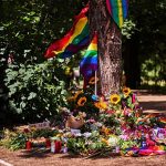Berlin unveils rainbow bench for Pride attack victims