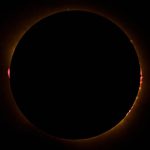 Aerial footage captures total solar eclipse over Spain
