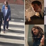 Watch viral footage of Beatles biopics actors recreating iconic ‘Abbey Road’ album cover