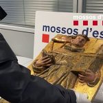 Stolen altarpiece recovered from Navarre monastery founded by warriors