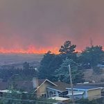 Tens of thousands evacuated as Hawk wildfire nears western US city of Reno