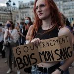 Women’s rights activists rally in Paris over sexual violence law