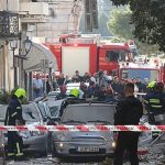 Building in central Athens collapses after explosion, two women rescued