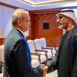UAE and Iran leaders meet at the BRICS summit for the first time since the war
