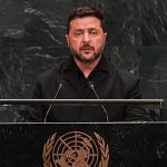 Volodymyr Zelenskyy calls for continued pressure on Russia at UN General Assembly