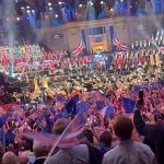 Sea of EU flags seems to outnumber Union Jacks at BBC’s Last Night of the Proms