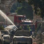 Six dead after explosion causes building to collapse in central Athens