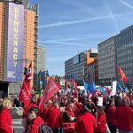 Unions protest EU Inc law, claiming it threatens labour rights