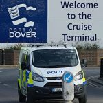 ‘Protest’ at Port of Dover causes delays to ferry services as masked men descend on the town