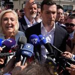 Le Pen in Hénin-Beaumont stronghold for damage control
