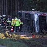 At least two people were killed and 19 are in hospital after a bus crashed near Munich