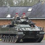 One person taken to hospital after fire breaks out at British army barracks