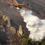 Italy’s firefighting planes return home after summer battling blazes across Europe
