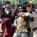 Thousands detained in New Delhi as police crack down on ‘cockroach’ movement