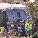 Spain: Rescuers search mangled train wreckage near Toledo