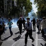 Clashes in French cities as students continue to protest over education funding