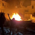 Gaza: Moment Israeli airstrike hits building in Nuseirat caught on camera