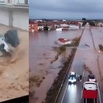 Showers and storms across Spain this weekend, floods kill 102-year-old woman