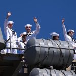 US aircraft carrier Abraham Lincoln returns to San Diego after record deployment