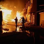 Ukraine: massive fire engulfs buildings after Russian strike on Kharkiv