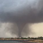 Rare waterspouts slam western Sicily, wrecking homes and a school